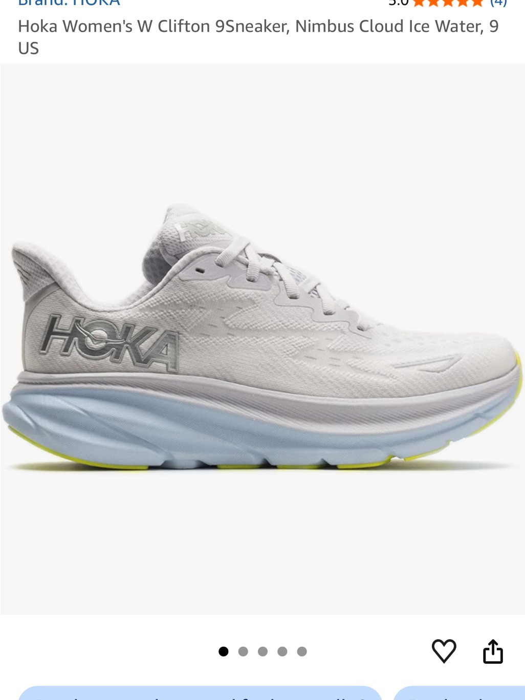 Hoka Women's Running Shoe Clifton
